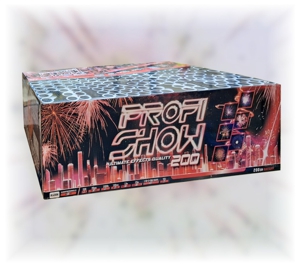 compound (složený ohňostroj) 200 výstřelů  Profi show ultimate 200